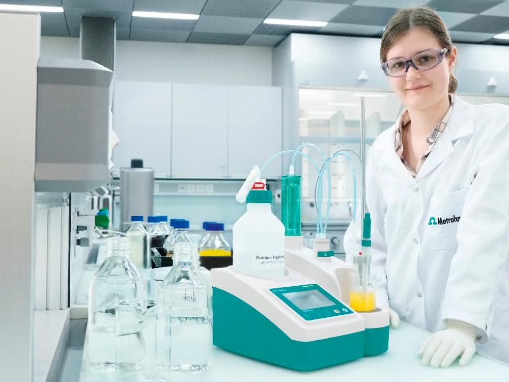 Der Eco Titrator im Labor Der Eco Titrator im Labor