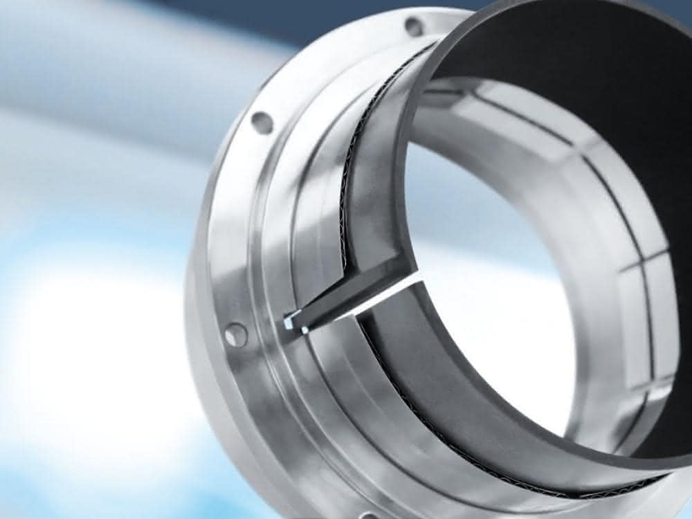 Wellenlagerung Wellenlagerung Turbogebläse Aerzener Maschinenfabrik.