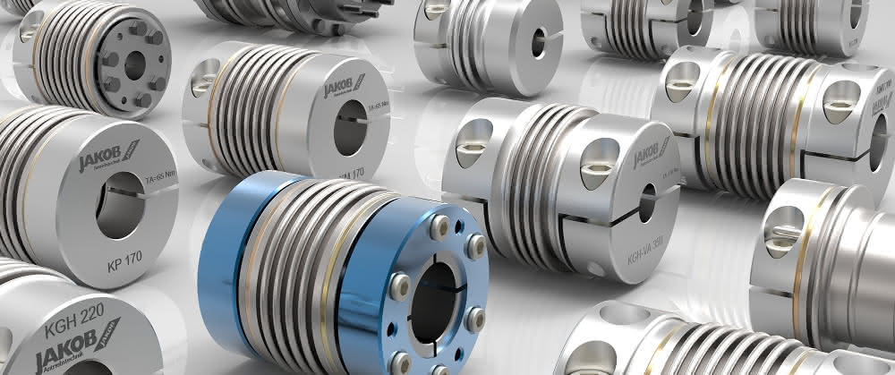Metal bellows couplings