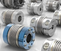 Metal bellows couplings