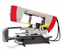 Suitable for steel construction Semi-automatic double miter bandsaw