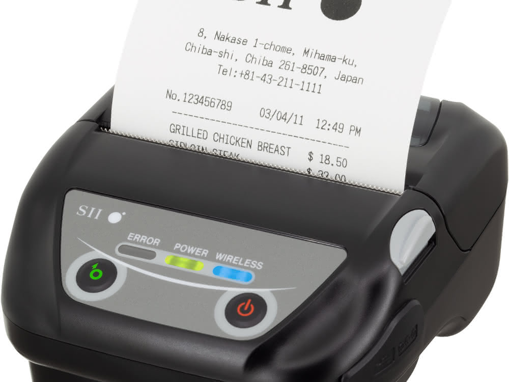 Thermal receipt printer: Prints even at sub-zero temperatures