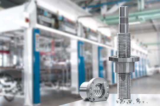Rexroth erweitert Portfolio: Zusätzliche Größen für Kugelgewindetriebe