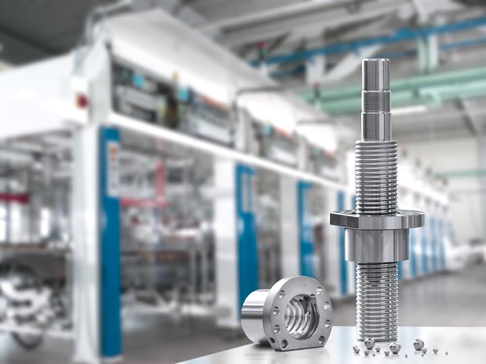 Rexroth expands portfolio: Additional sizes for ball screws