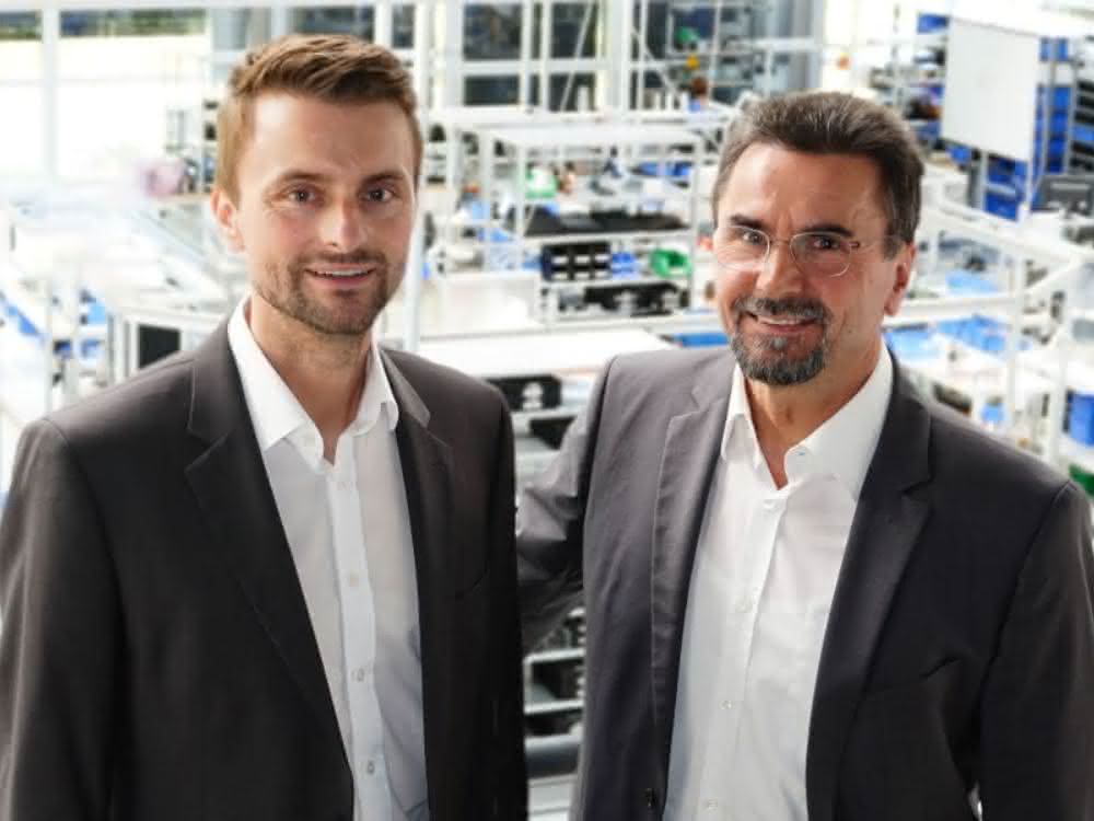 Thorsten Wanner with his father Dr. Theodor Wanner