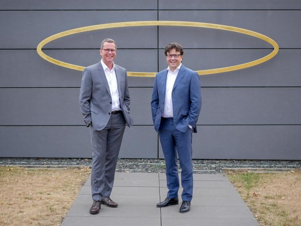 Albrecht Wiener und Elementar Geschäftsführer Albrecht Sieper