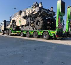 Schwerlasttransport: Goldhofer zeigt Semi- und Tiefbettauflieger auf der GIS Schwerlasttransport: Goldhofer zeigt Semi- und Tiefbettauflieger auf der GIS