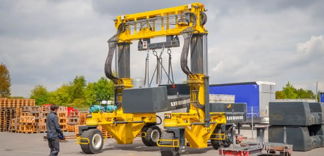 Mobile gantry crane: Heavy-duty solution for concrete