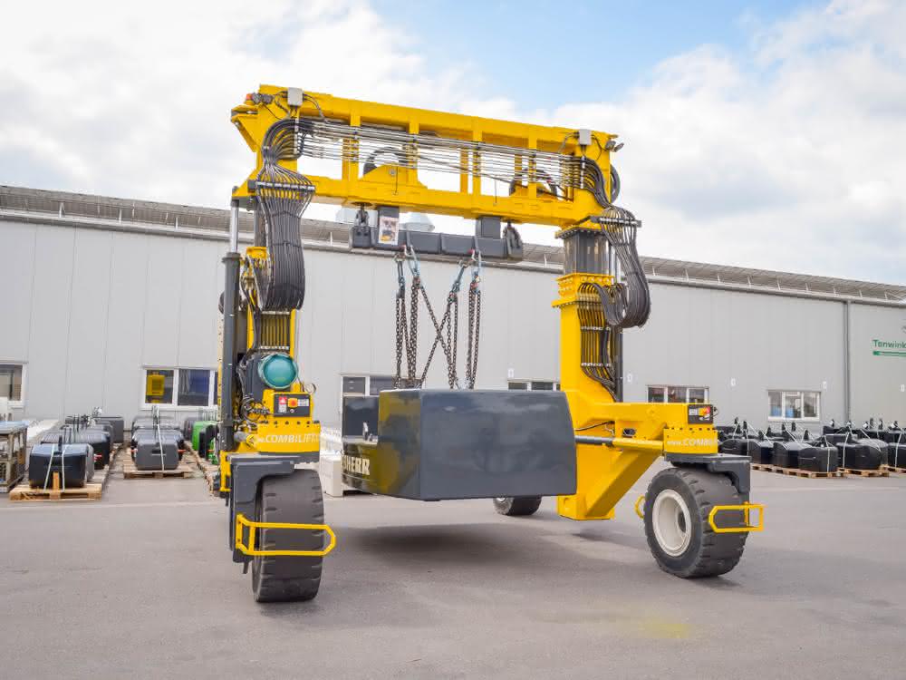 Combilift-Tenwinkel-Portalkran Mobiler Portalkran: Gewichtige Lösung für Beton