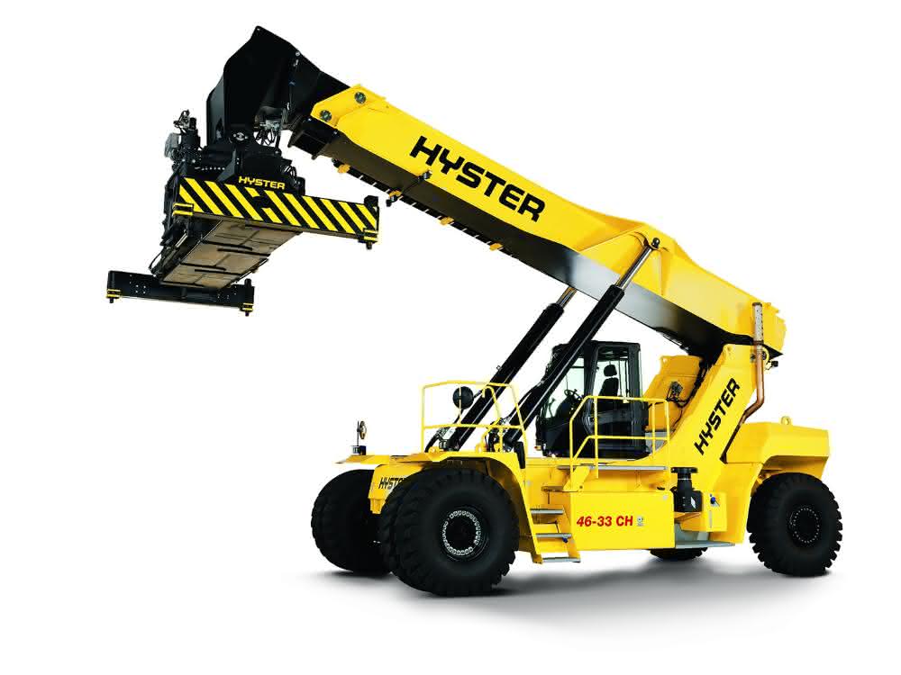 Hyster reachstacker Project H2Ports: Electric reachstacker for the port of Valencia
