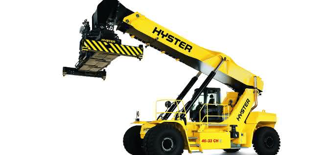 Hyster reachstacker Project H2Ports: Electric reachstacker for the port of Valencia