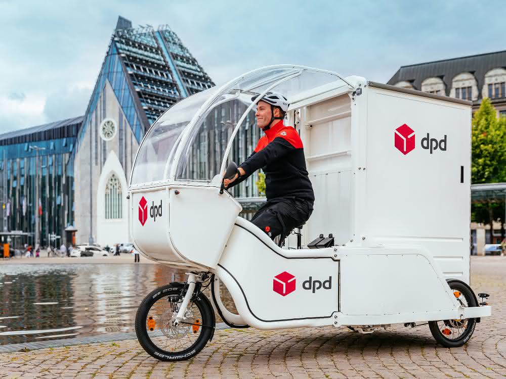 City-Logistik: DPD setzt Lastenräder in Leipzig ein