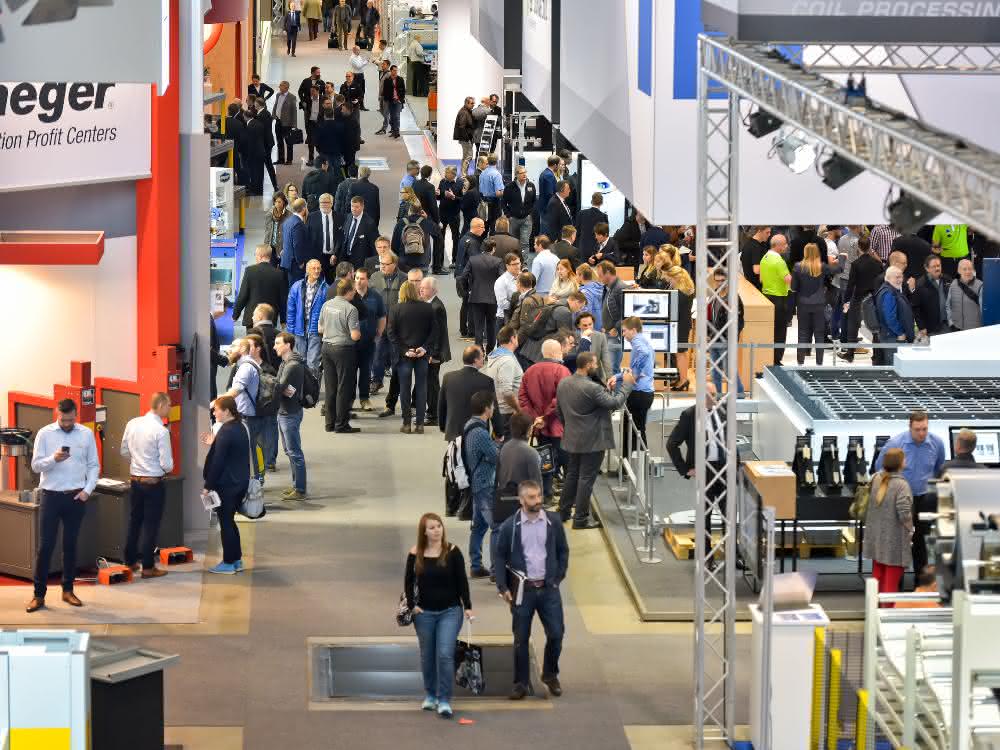Blechexpo and Schweisstec in nine exhibition halls Exhibition halls