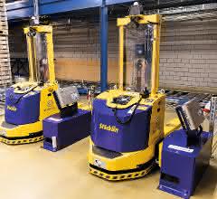 Aus materialfluss SPEKTRUM 2019: Navigation ohne Bodenarbeiten