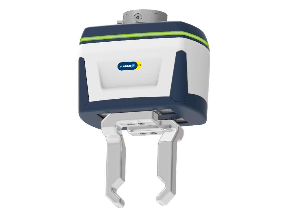 The Schunk Co-act EGL-C is the world's first large lifting gripper for collaborative applications
