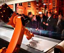 Artists have robots copy the Bible