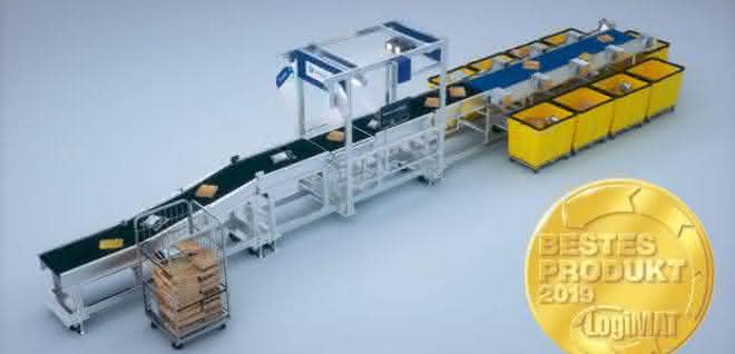 Vipac Smalls Sort from Vitronic Complete solution for parcel logistics: Recorded and sorted