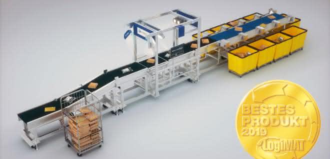 Vipac Smalls Sort from Vitronic Complete solution for parcel logistics: Recorded and sorted
