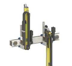 Axle and portal construction kit: New sizes for the gantry robot