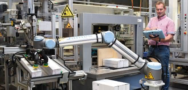 UR-Roboter bei Hensel Electric UR-Roboter bei Hensel Electric
