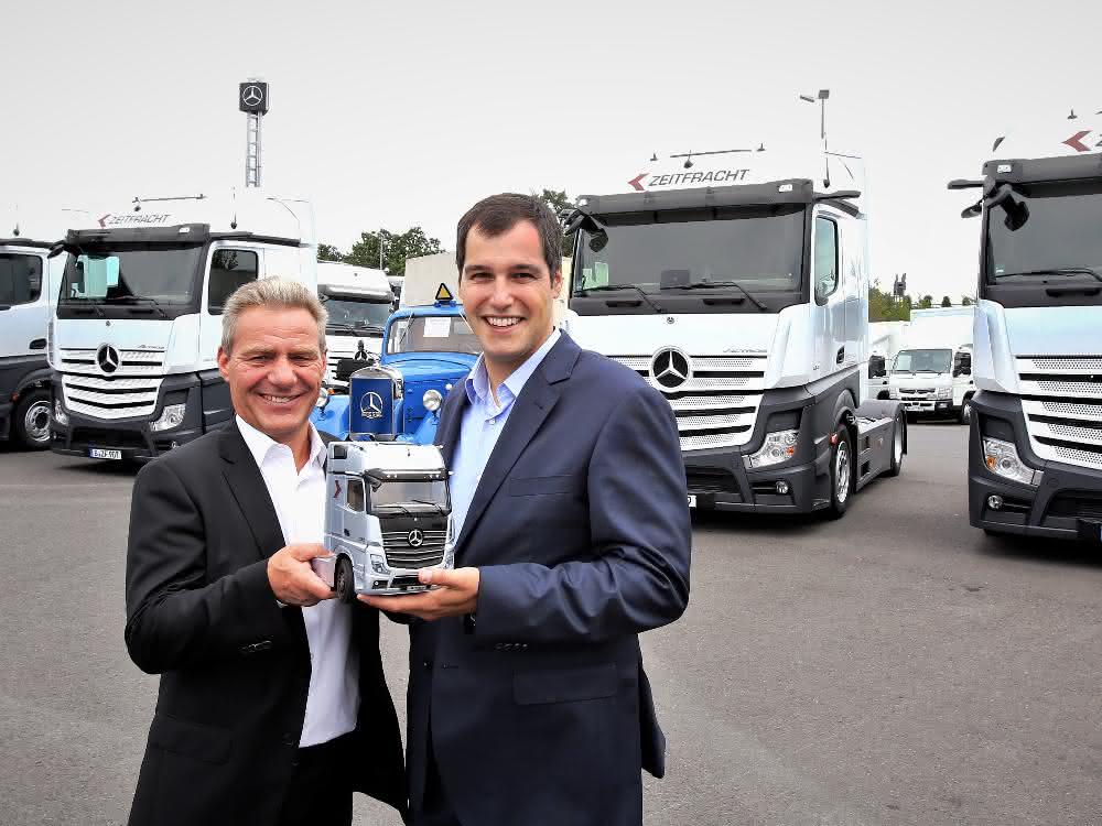 Fuhrpark erweitert: Zeitfracht Gruppe expandiert