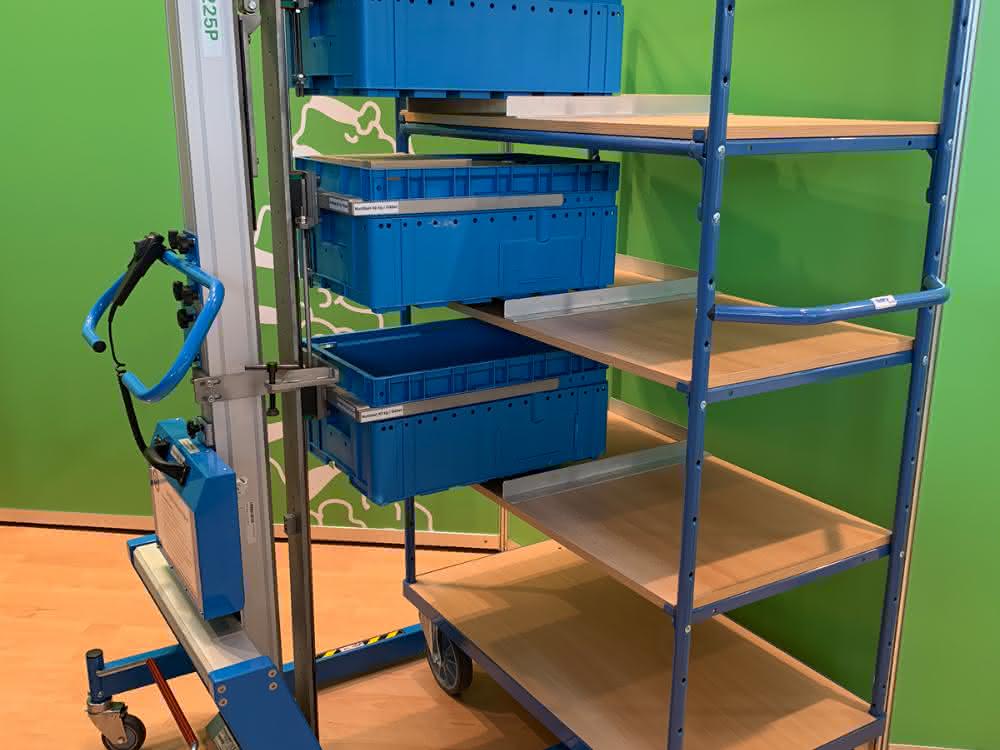 3i_Lift+Drive Lifts: Moves chocolate and hospital mattresses