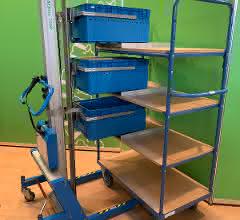 Lifts: Moves chocolate and hospital mattresses