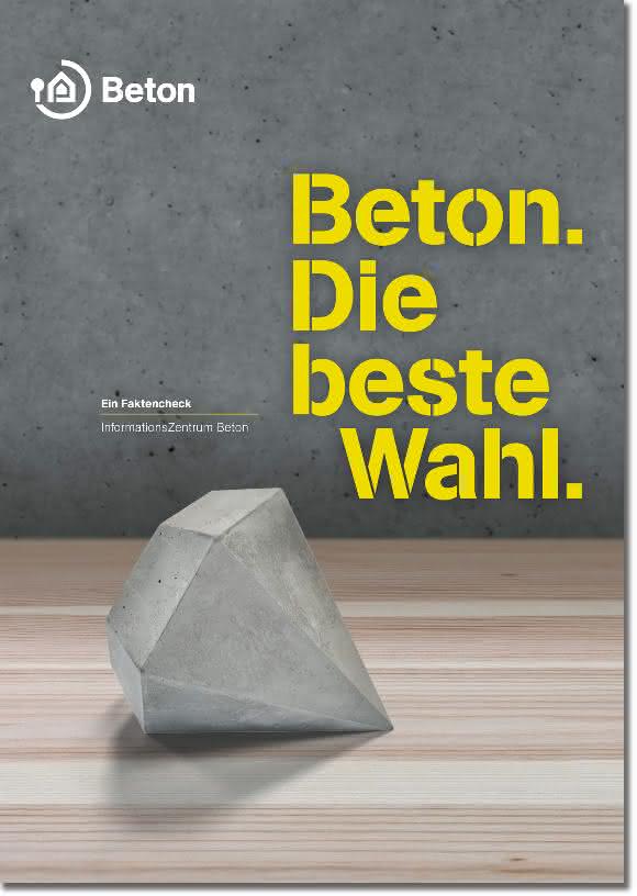 Neue Broschüre mit Faktencheck zum Thema Beton