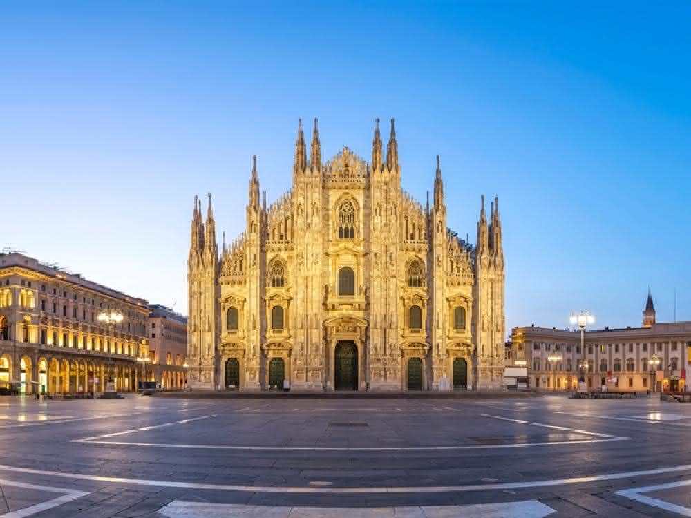 Foto vom Mailänder Dom.