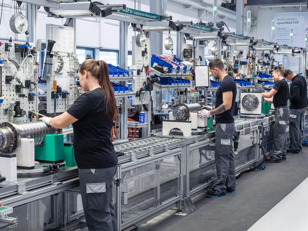 DMG Mori spindle production