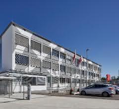 3M abrasives plant in Villach. New building at the 3M abrasives plant in Villach.