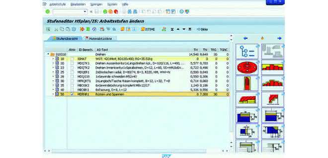 Planned time determination of HSi
