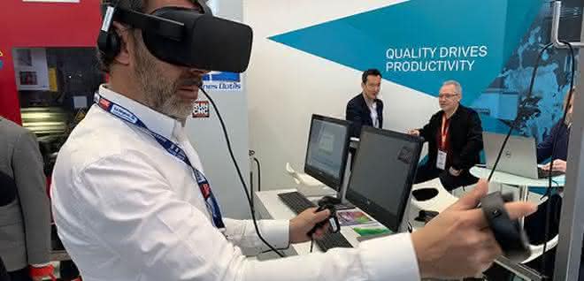 Hexagon at the EMO Hannover 2019.