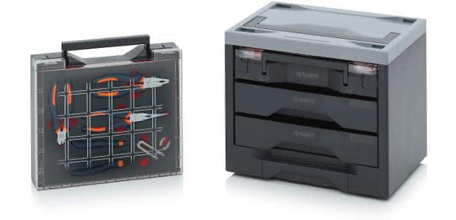 Auer rack-with-tool Packaging technology: Container made to measure