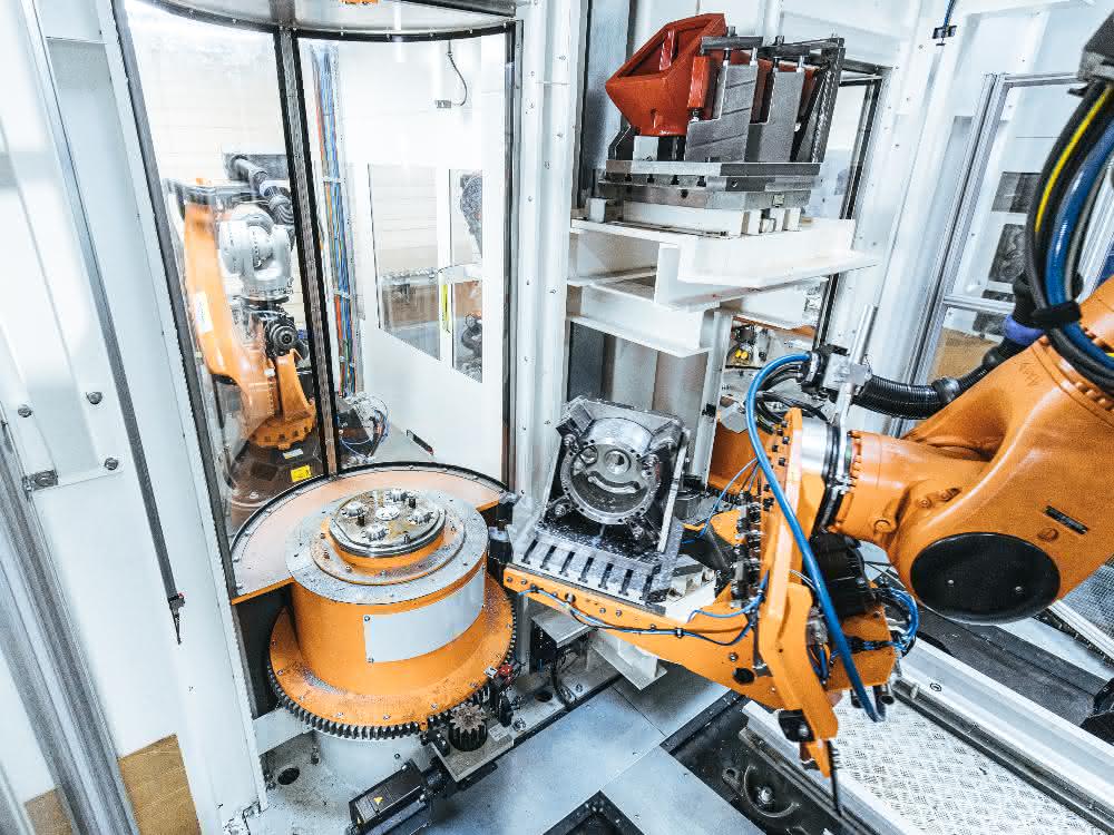 Kuka's robot production