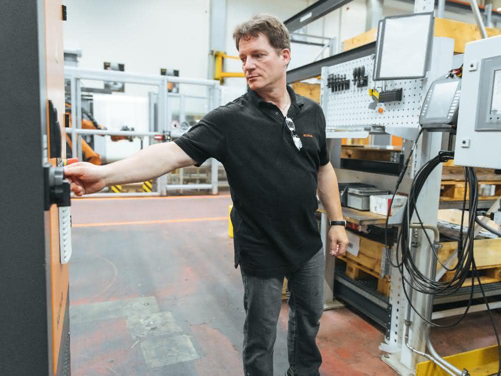 Kuka's robot production