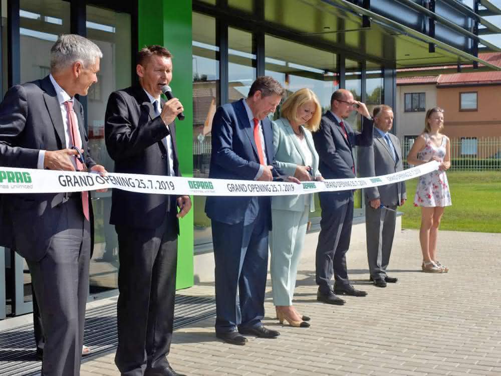 Deprag inauguration Special machine construction: Deprag inaugurates new building in the Czech Republic