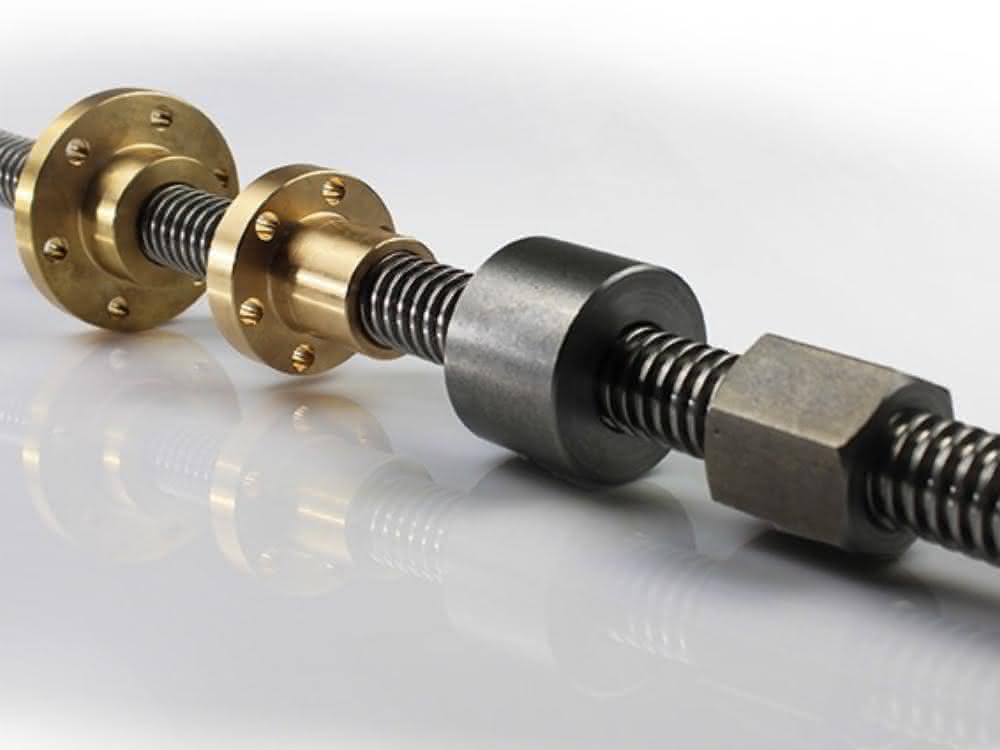 Trapezoidal screw drive