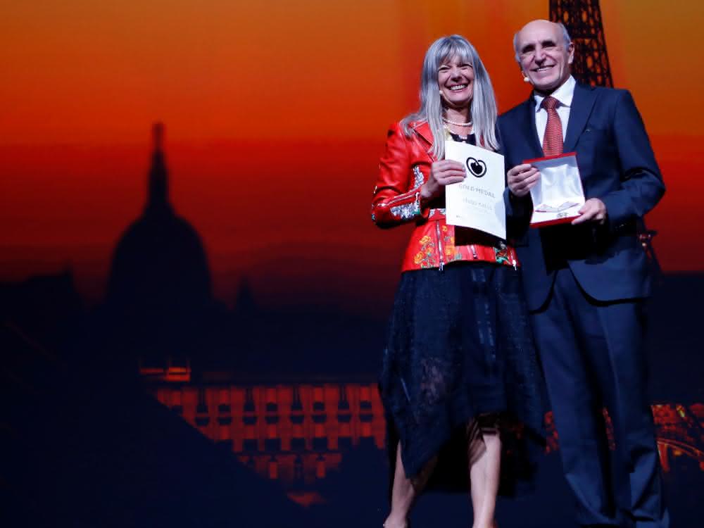 Übergabe der Goldmedaille der Europäischen Gesellschaft für Kardiologie (ESC) an Professor Dr. Hugo A. Katus