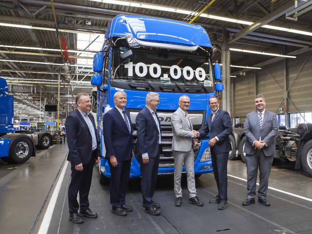 100.000ster DAF der neuen CF- und XF-Generation läuft vom Band