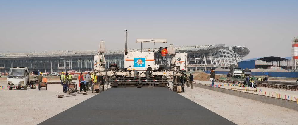 Wirtgen baut am Beijing New International Airport