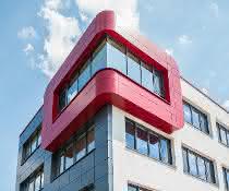 Neues Verwaltungsgebäude von Asecos. Neues Verwaltungsgebäude von Asecos.