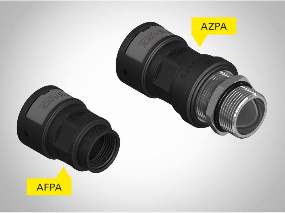 Fulfill protection classes IP 66 to 69 Screw connections
