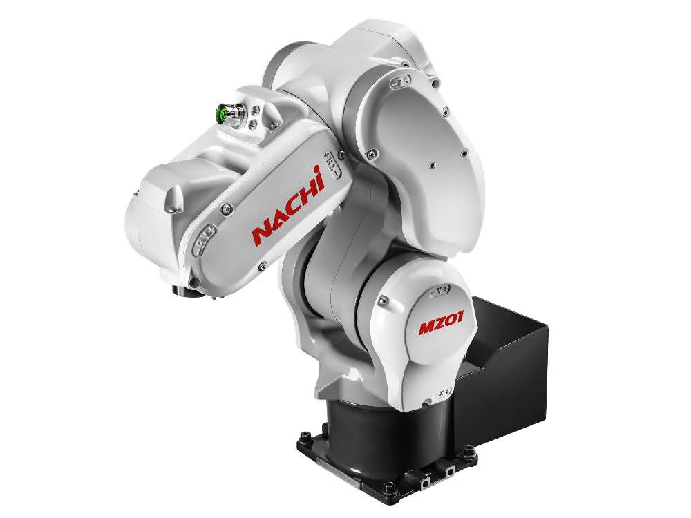 Kompaktroboter MZ01 von Nachi. Kompaktroboter MZ01 von Nachi.