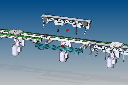 Montageautomation: Produktwechsel innerhalb eines SPS-Programmzyklus