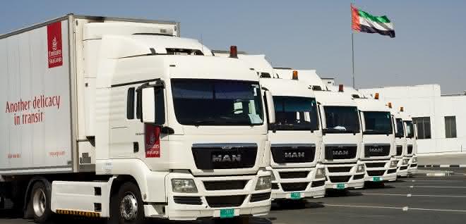 49 Sattelzüge für Luftfracht-Transporter im Einsatz: Emirates Sky Cargo setzt auf MAN TGS