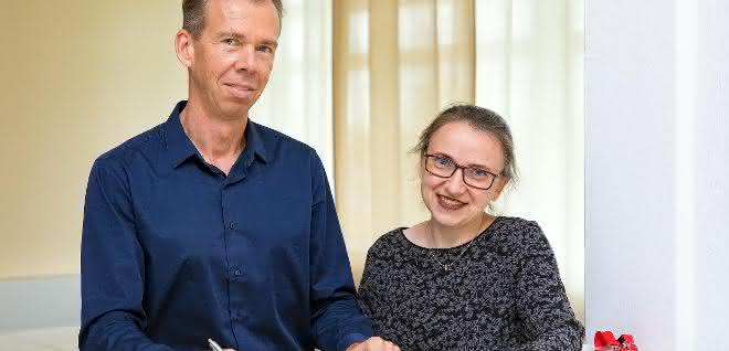 Dr. Nataliya Gorinski und Professor Dr. Evgeni Ponimaskin