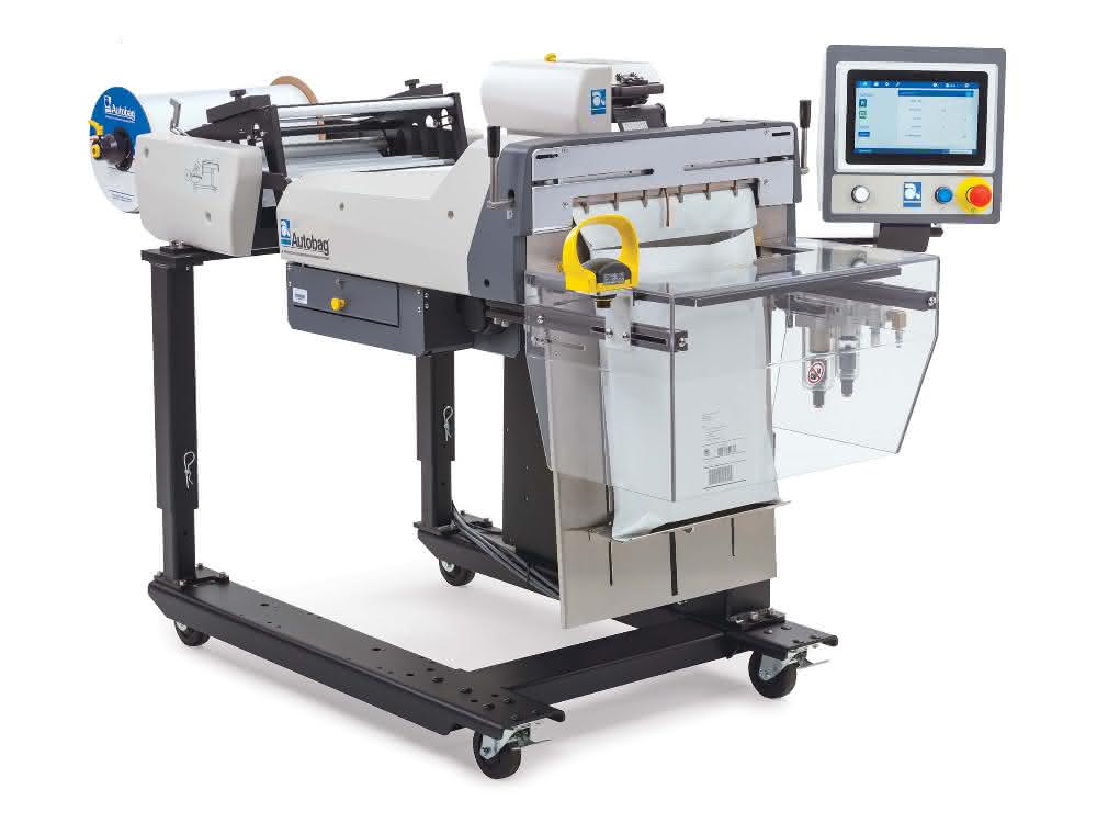 Verpackungssystem Autobag 650 mit Thermotransferdrucker Autolabel 600