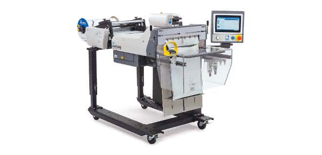 Autobag 650 packaging system with Autolabel 600 thermal transfer printer