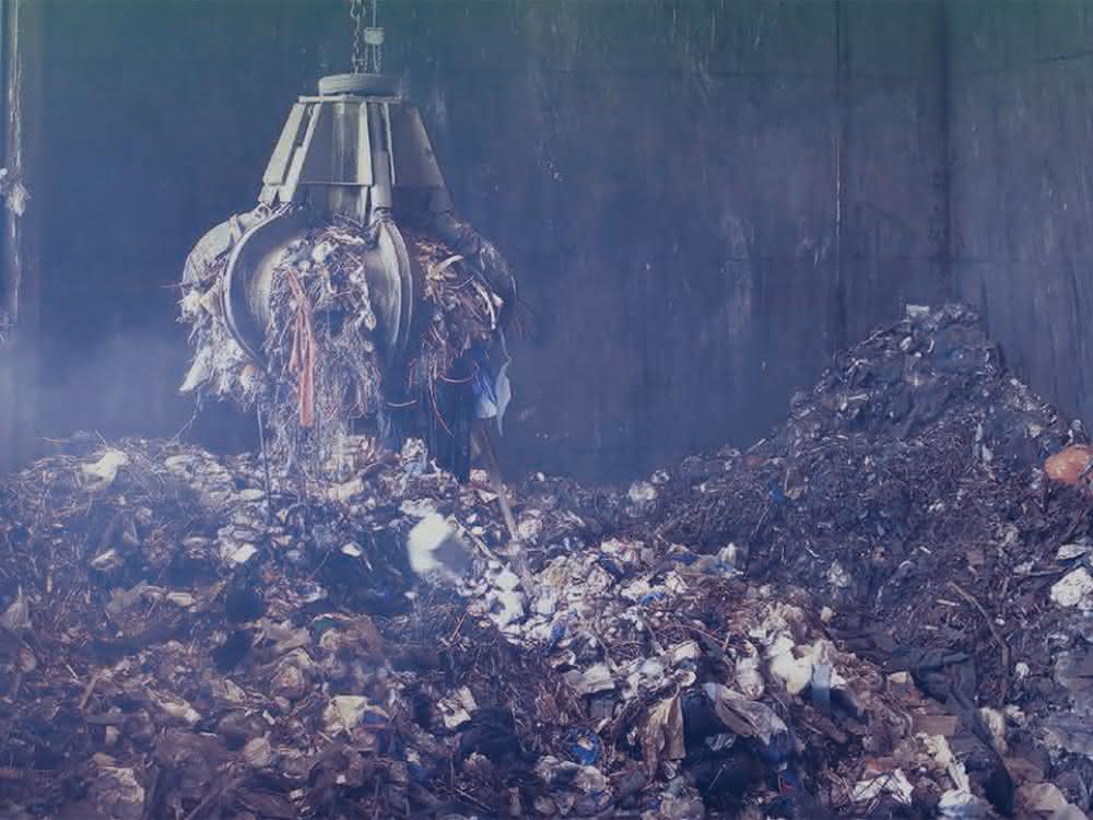 Tsubaki waste incineration